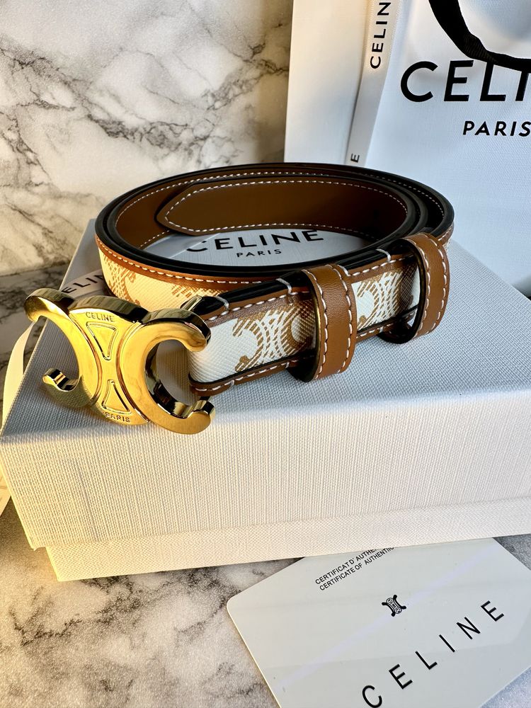 Pasek Celine Triomphe Canvas