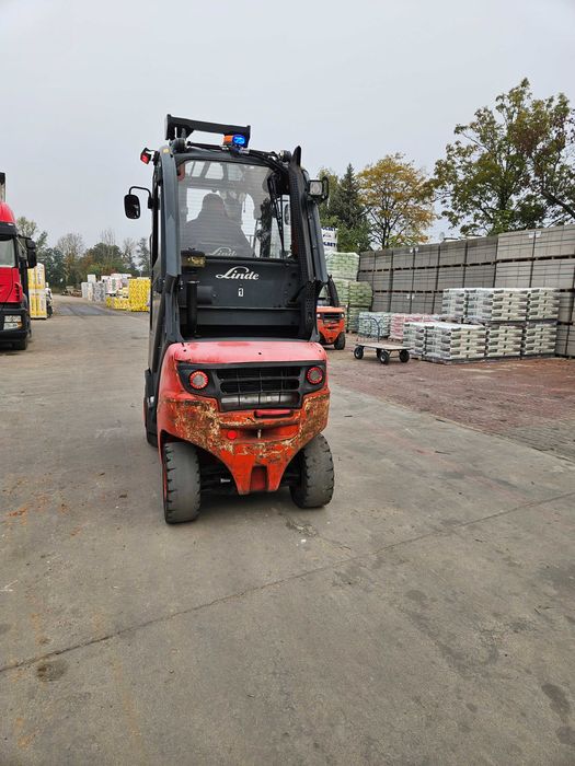 linde h25d pełna kabina mały przebieg