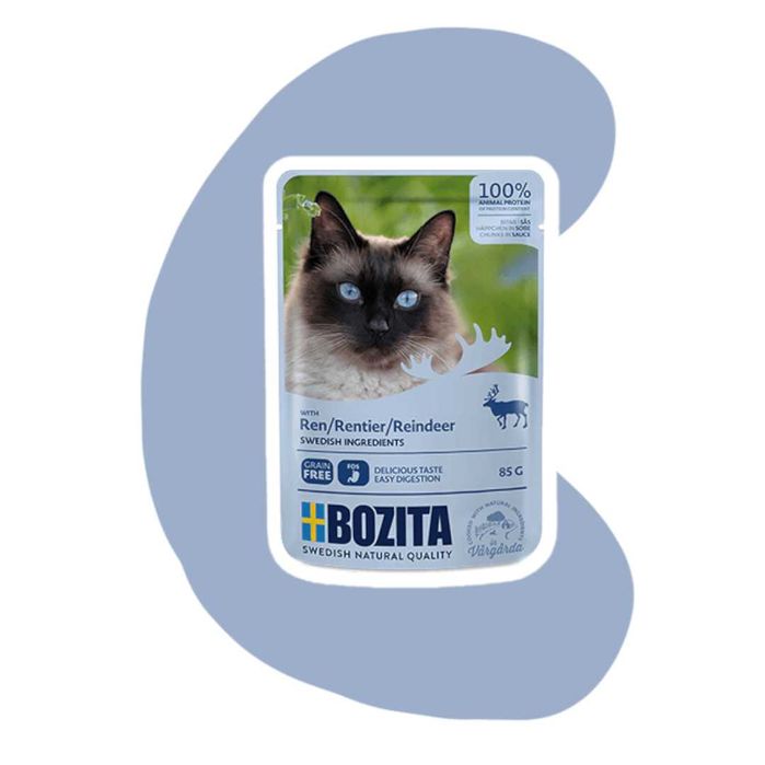 Bozita Cat Reindeer Renifer w sosie 10x85g Karma mokra