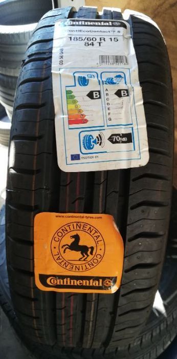 185/60/15 continental ecocontact 5