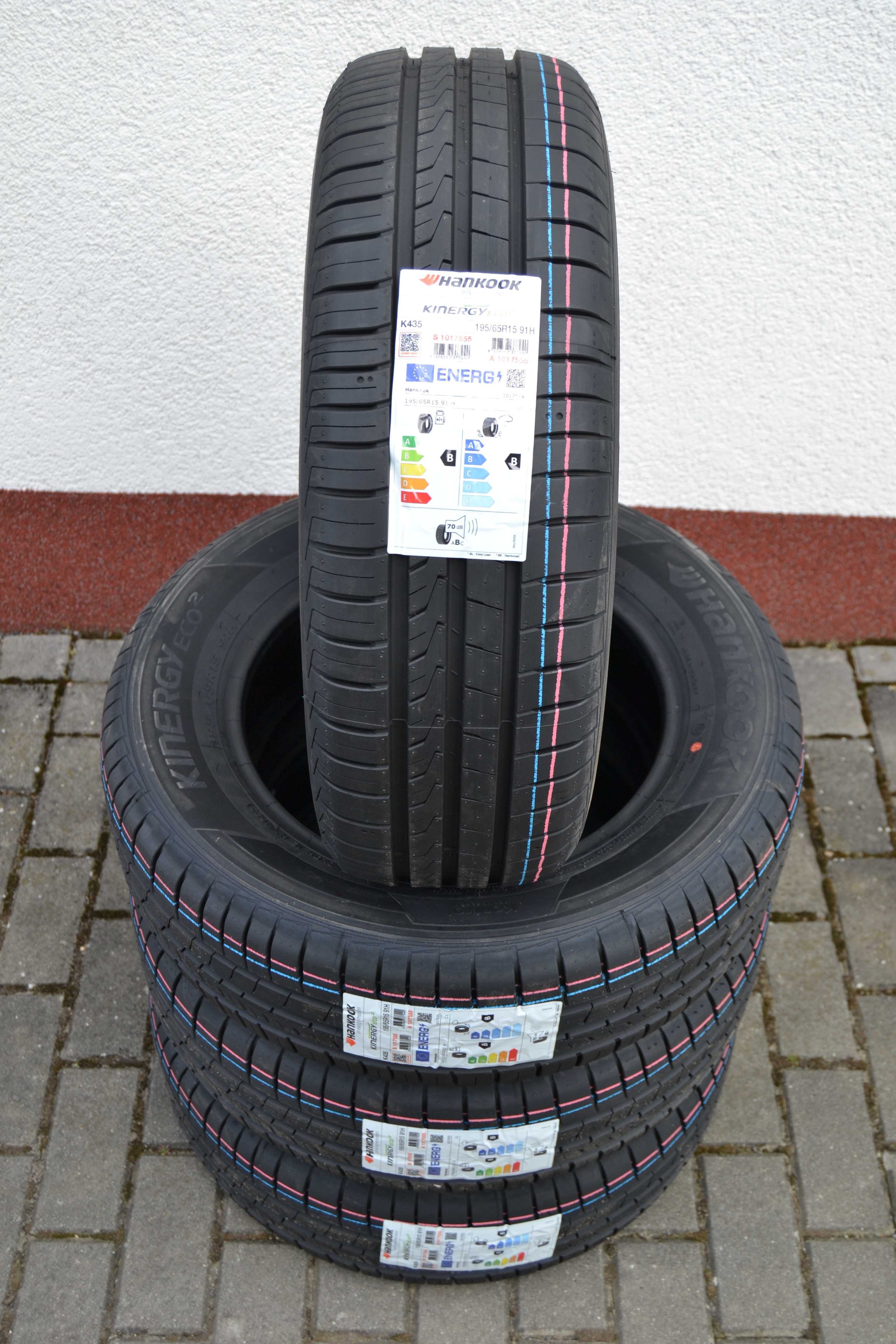 4x nowe lato 195/65r15 Hankook Kinergy Eco komplet letnie 195/65-15