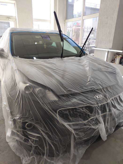 Полировка лобового стекла, химчистка, полировка кузова