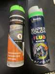 Spray farba geodezyjna  berner (cena za 2 szt)