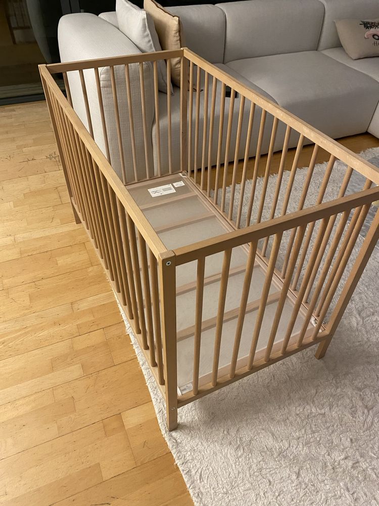 Cama grades ikea como nova e colchao