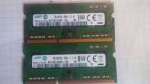 2x4GB DDR3L 1600MHz Samsung PC3L 12800S 1Rx8 RAM Оперативна пам'ять