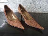Sapatos padrão tigre, Bianca!, tamanho 38 (Versace, Ralph Lauren)