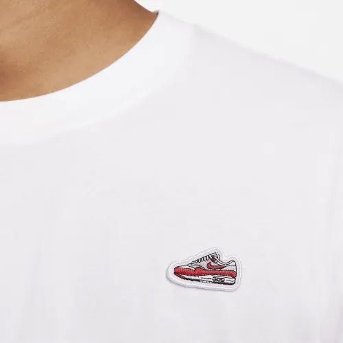 Футболка Nike TEE M90 Sneaker Patch Monarh  (XS по 4XL) (FQ3762-100)