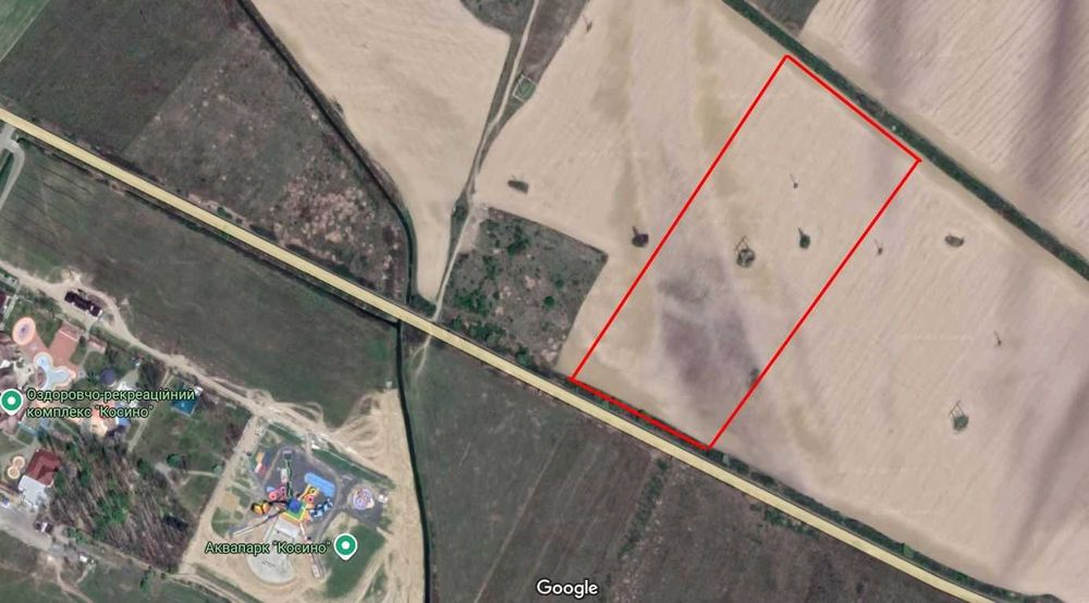 Земельна ділянка 4,5 га Берегове-Чоп-Косино