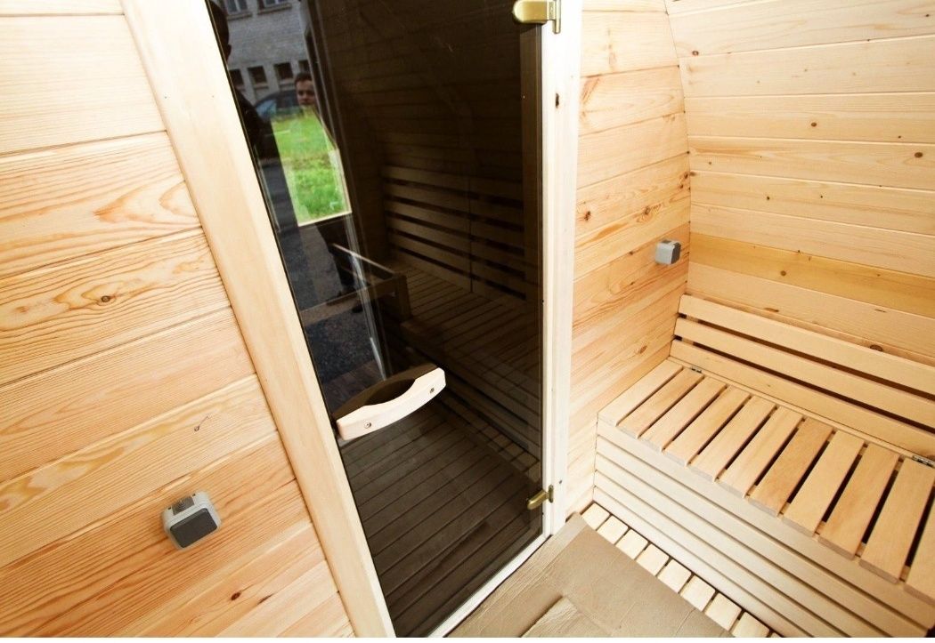 Sauna ogrodowa Hobbit 2,5 x 2,2m Piec  cały Komplet  Raty Leasing