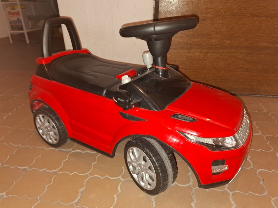 Jeździk pchacz Land Rover czerwony