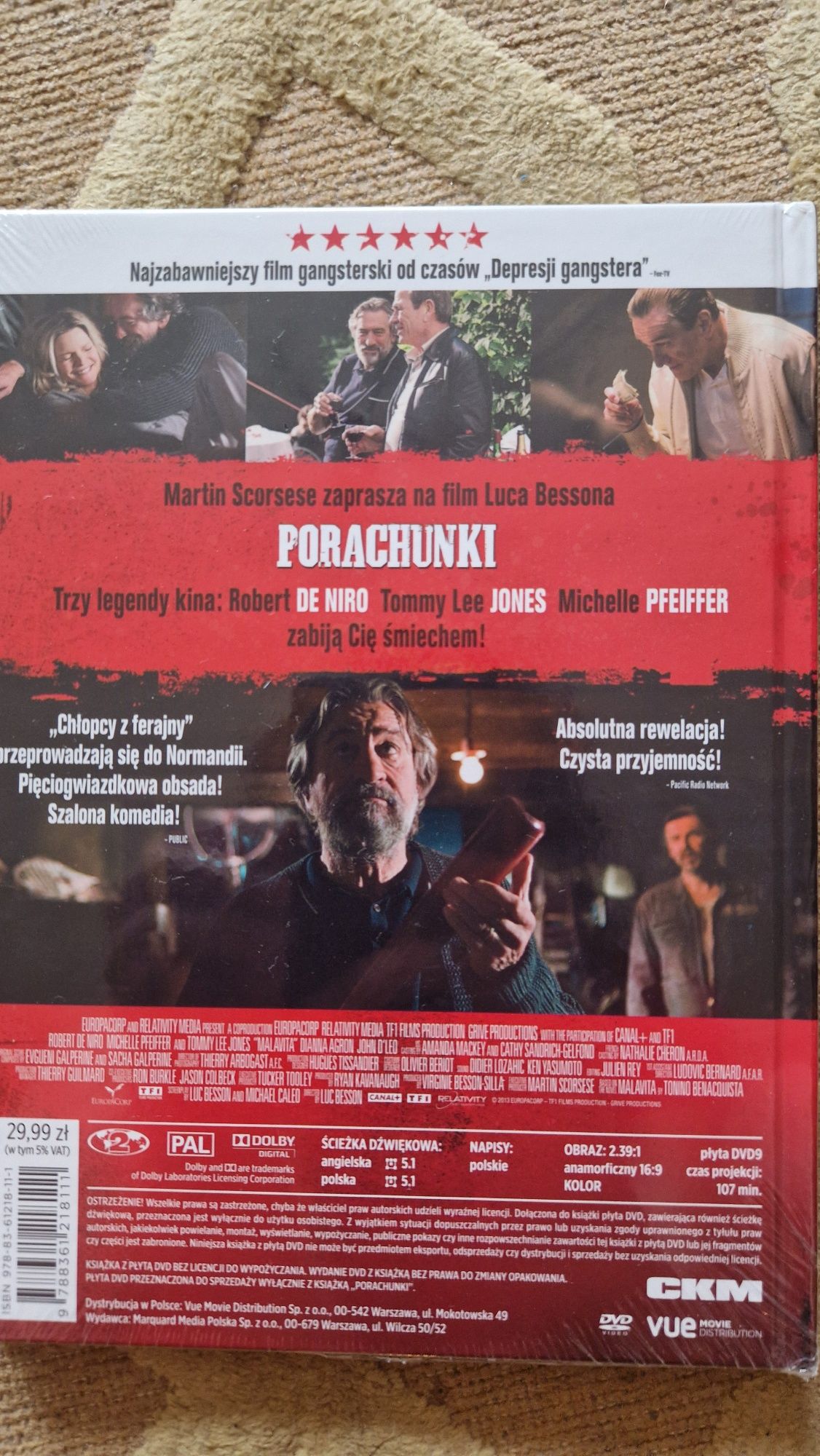 Porachunki Robert de Niro, M. Pfeiffer DVD