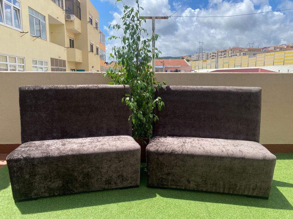Sofás de 2 lugares para alugar eventos