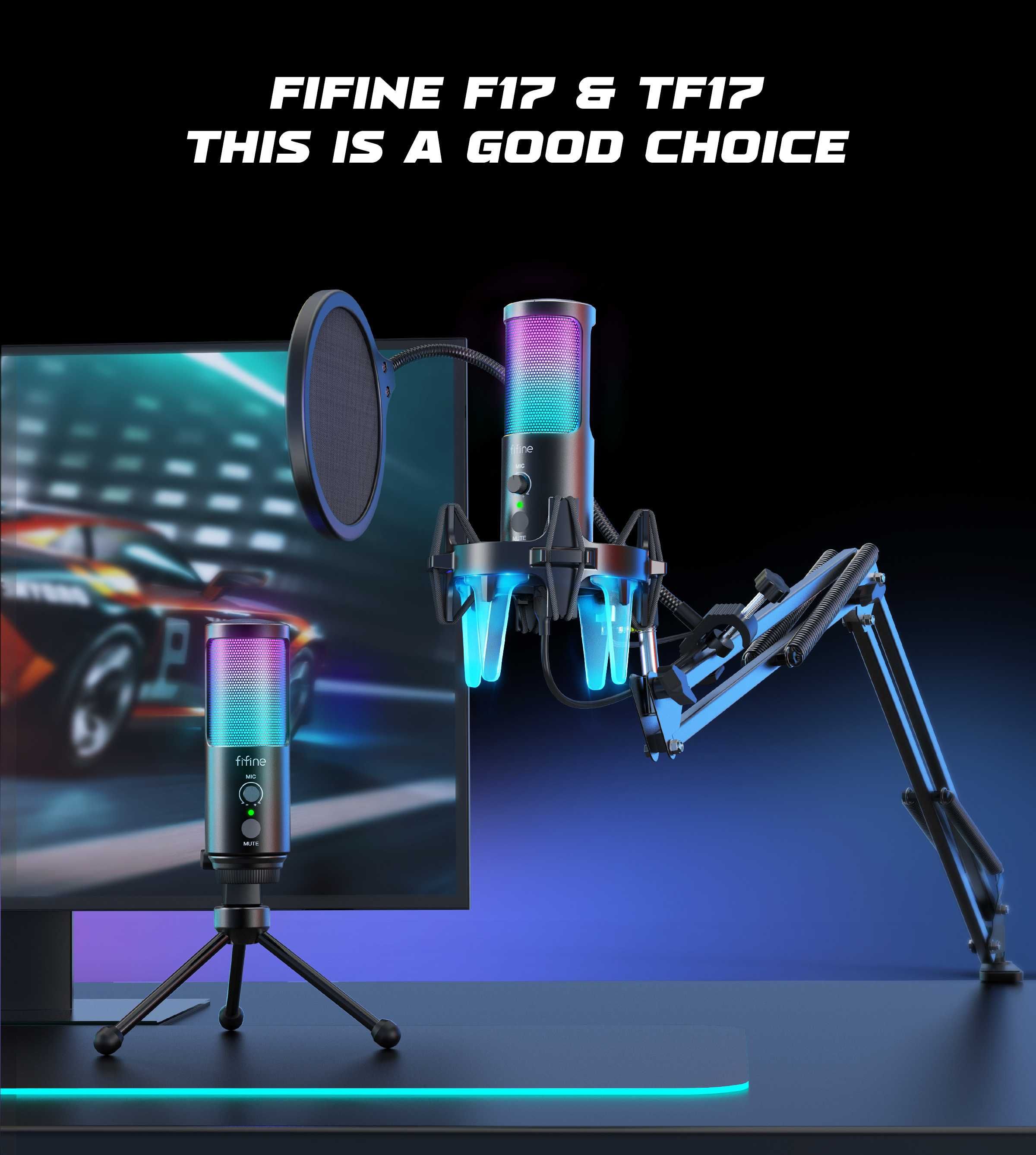 Микрофон Fifine F 17 Gaming Microphone