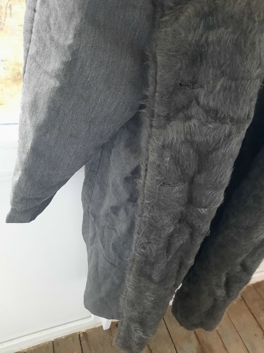 Віддам пальто темносіре жін осіннє 44р нове 92р плащівка з підкладкою