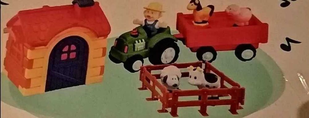 Brinquedo Agricultor e Animais da Quinta