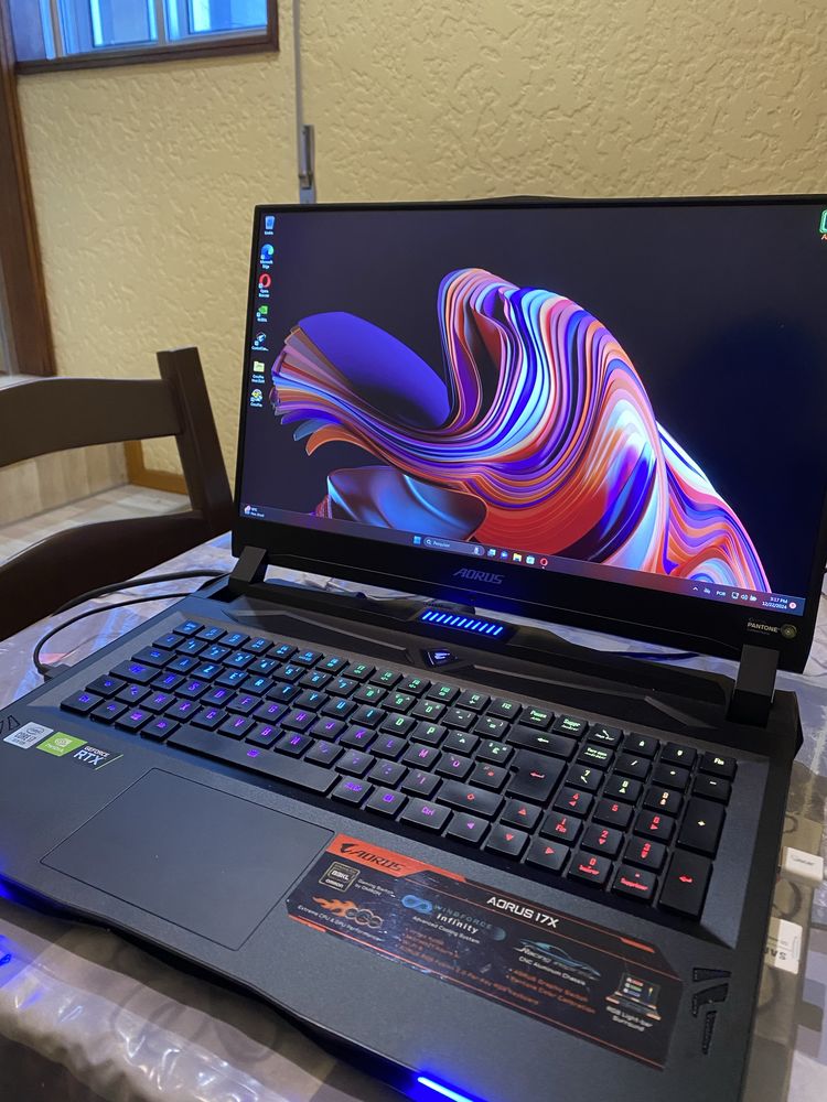 Portátil gamer AORUS 17x