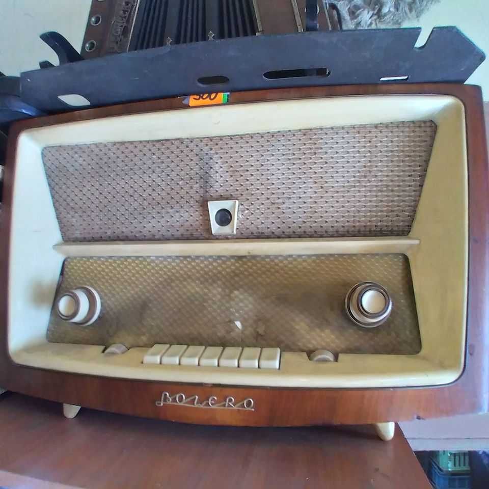 Stare radio lampowe BOLERO