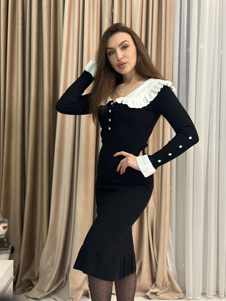 Тепла подовжена сукня