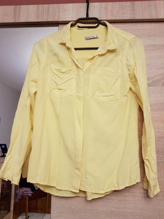 Żółtka koszula damska rozmiar S