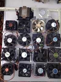 Радиаторы, вентиляторы, автоматический выключатель сети