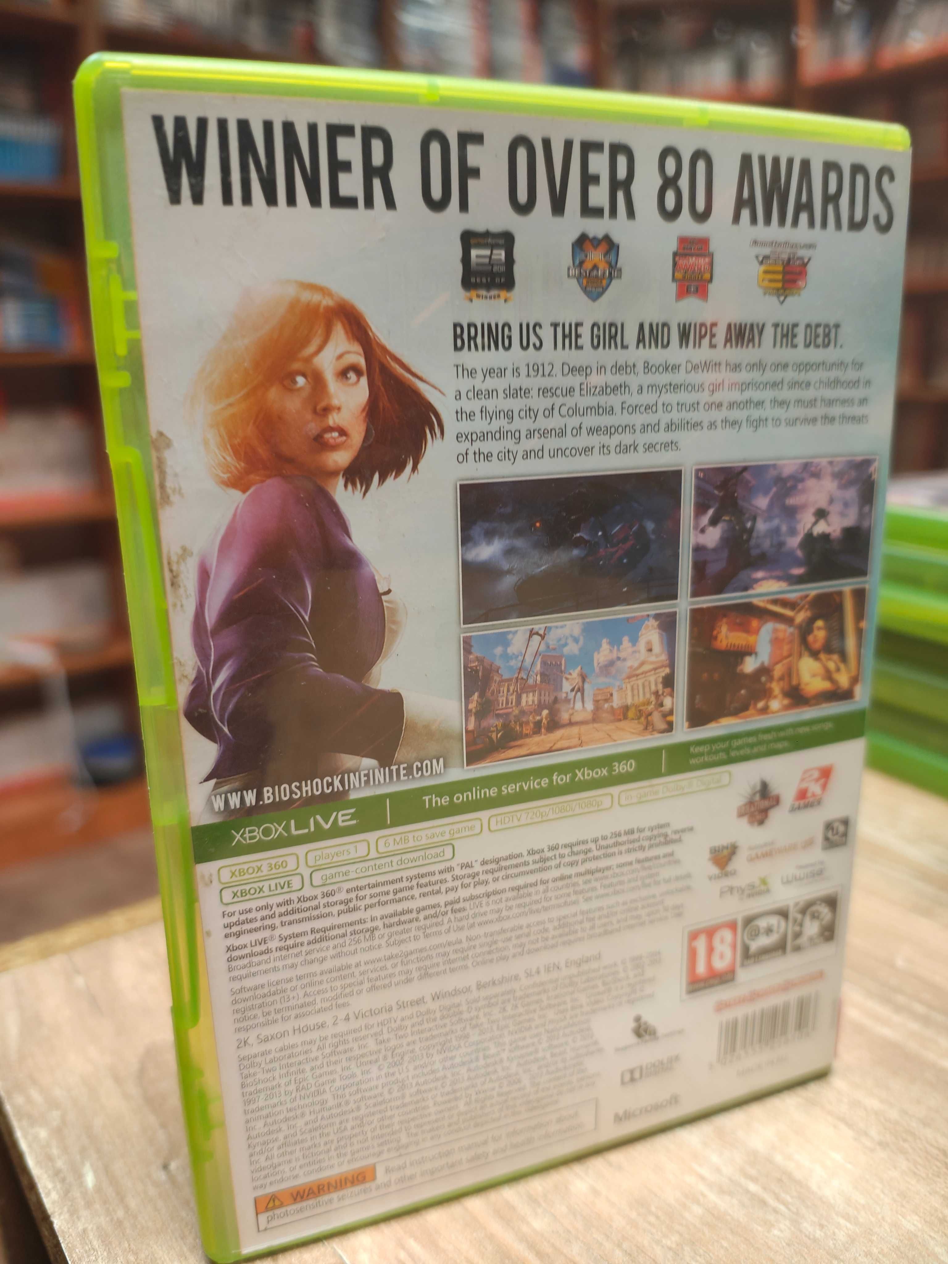 Bioshock infinite XBOX 360 SklepRetroWWA Wysyłka Wymiana