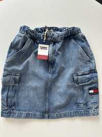 Spódnica mini Tommy Jeans jeansowa
