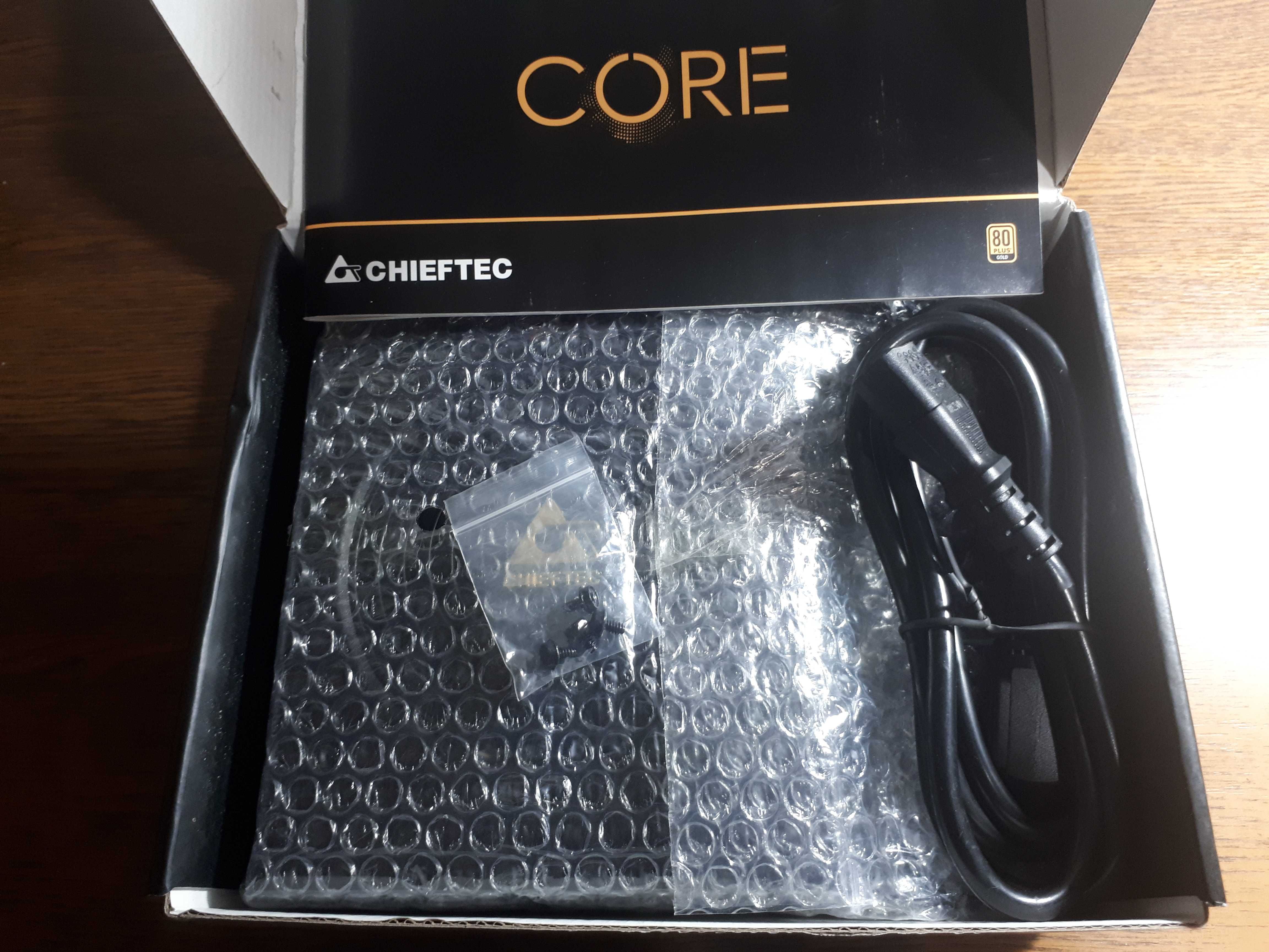 Блок питания Chieftec CORE BBS-500S 120 мм, 80+ GOLD