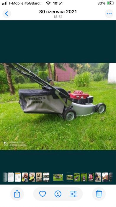Kosiarka do trawy Honda hrh 536