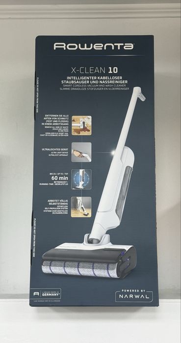 Миючий акумуляторний пилосос Rowenta X-CLEAN 10 - (GZ7540WO)