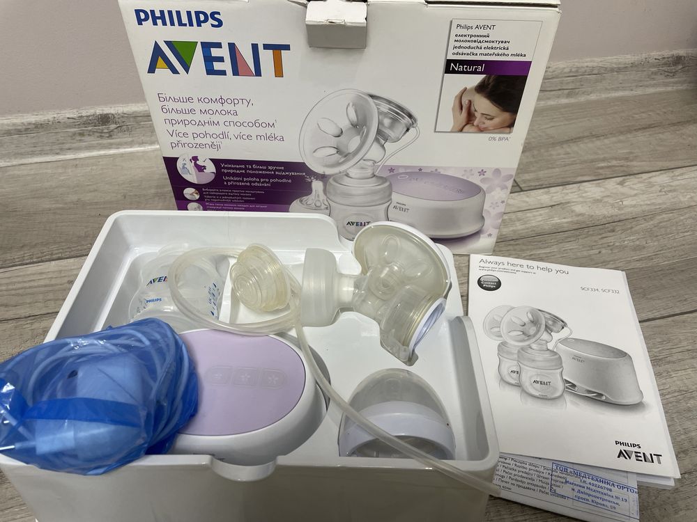 Молоковідсмоктувач Philips AVENT Natural электричний