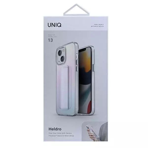 coque uniq heldro iphone 13 6.1" irisée