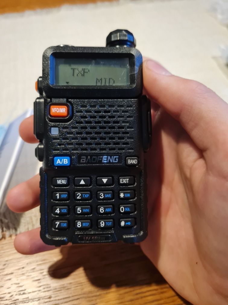 Radio Baofeng UV5R 8w radiotelefon, z zaprogramowanymi kanałami PMR