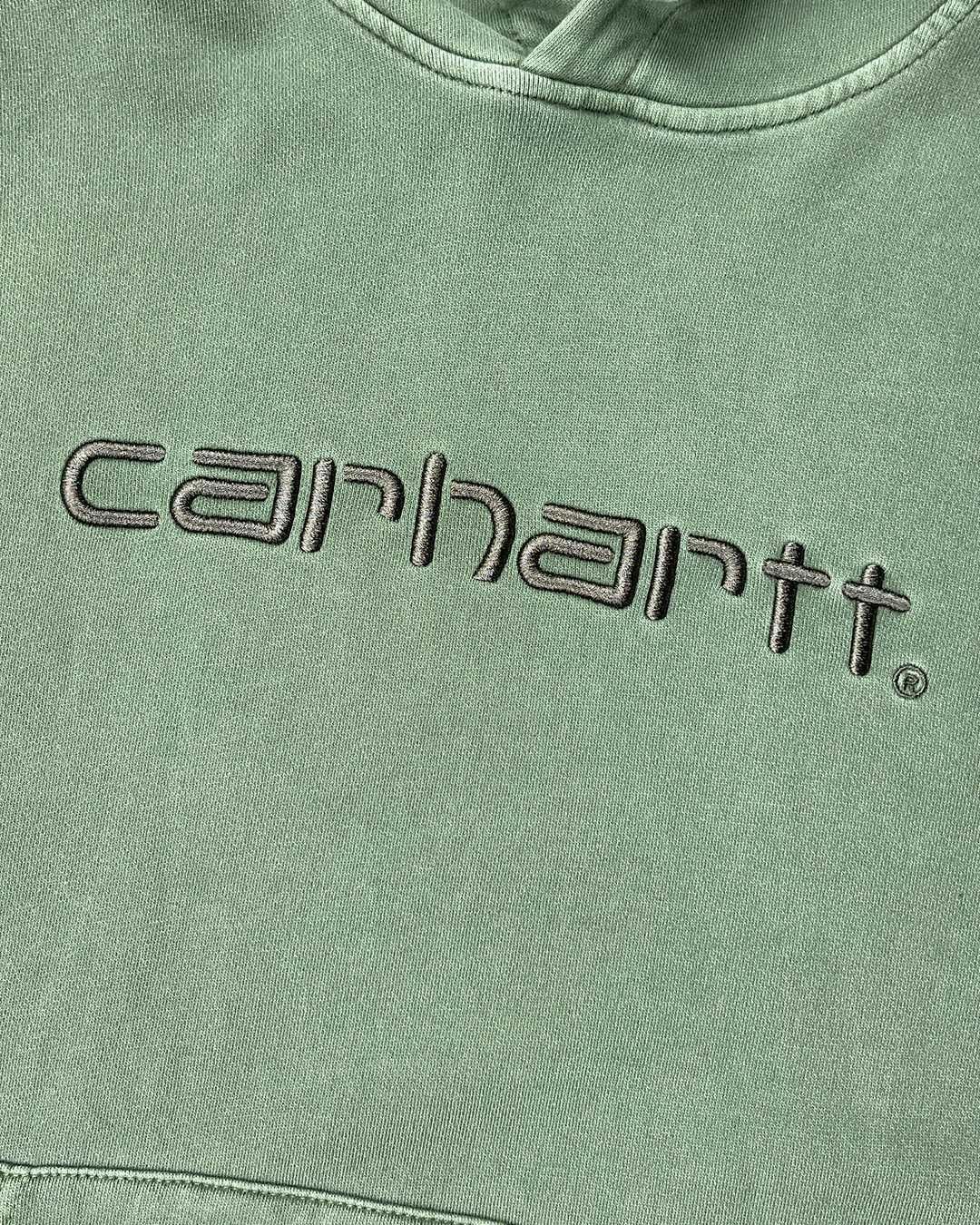 Худі Carhartt WIP Duster Hooded Washed Green