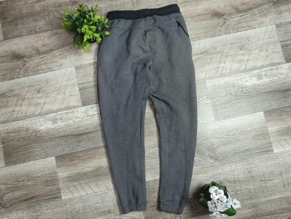 NIKE MODERN чоловічі спортивні штани теплі сірі бавовна М