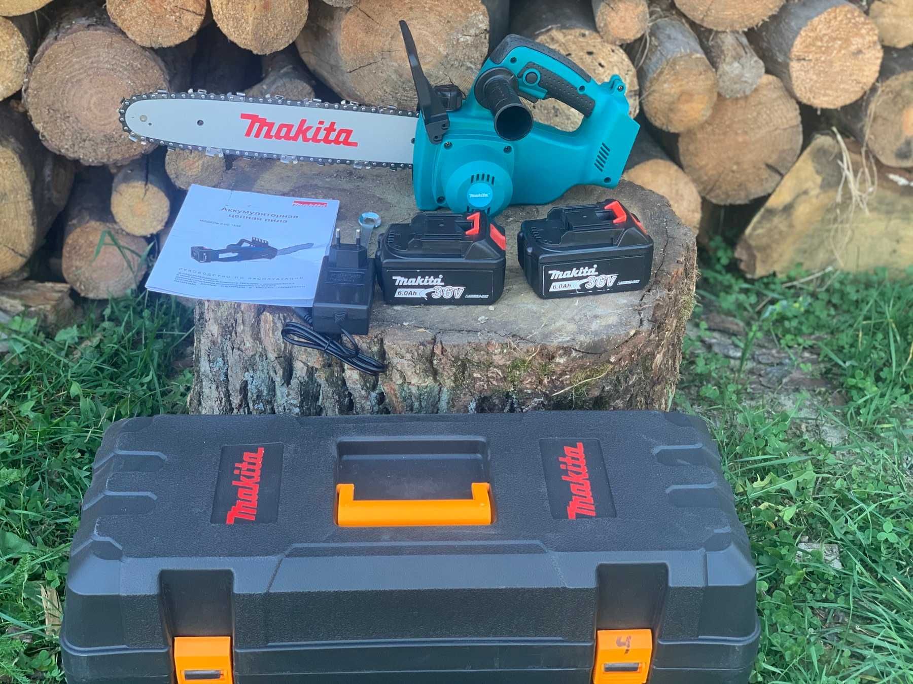 Акумуляторна пила Makita DUCМ 122 Z (36v 6 Ah) + додатковий ланцюг!