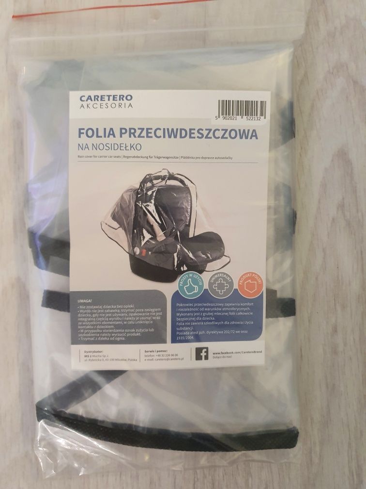 Folia przeciwdeszczowa na nosidelko