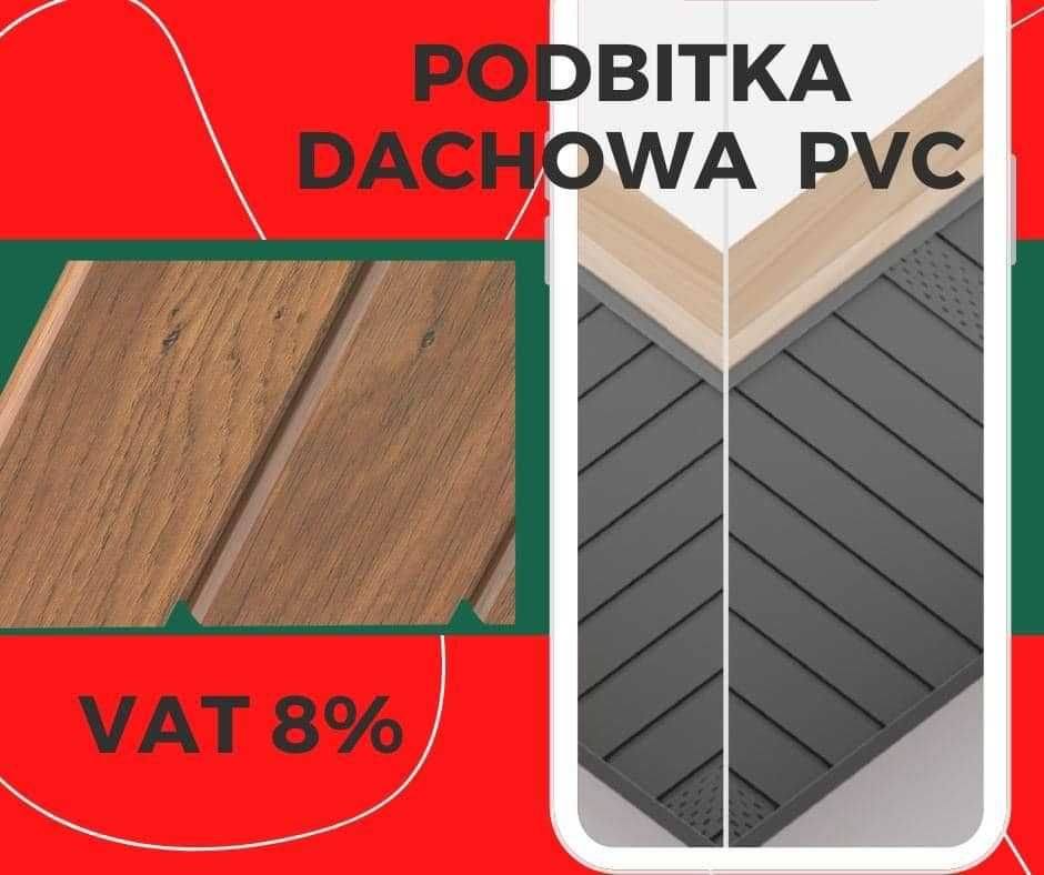 Podbitki dachowe metal PVC