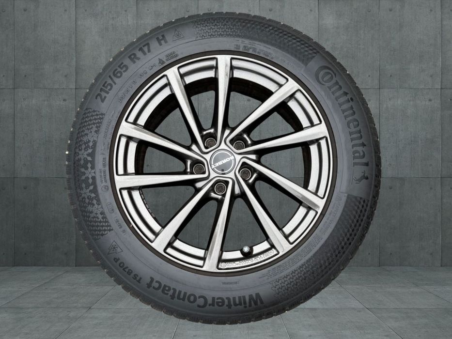 Koła felgi Vw Tiguan R17 5x112 opony zimowe 215/65R17 Continental