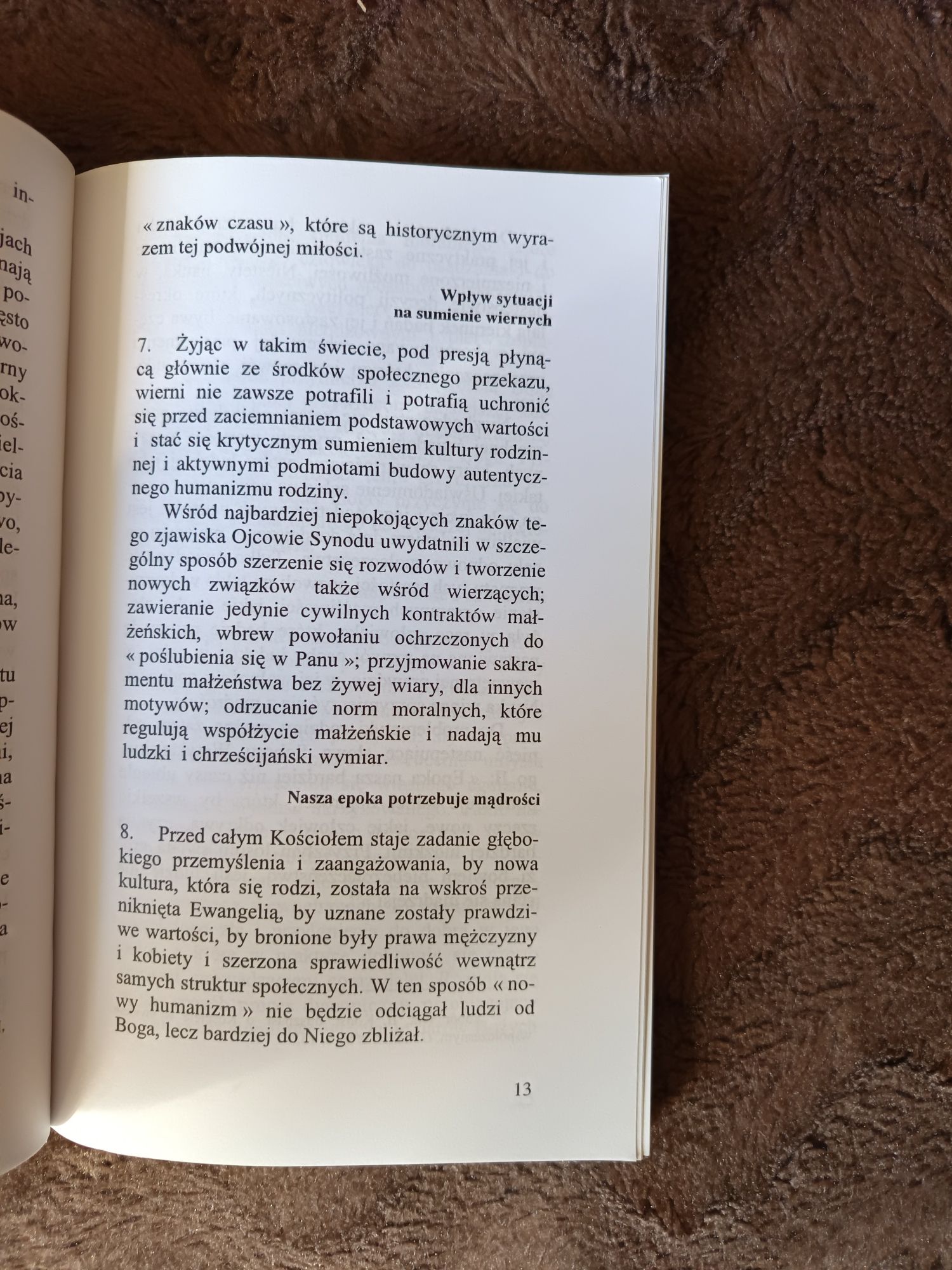 Jan Paweł II - Familiaris Consortio, rok 2000