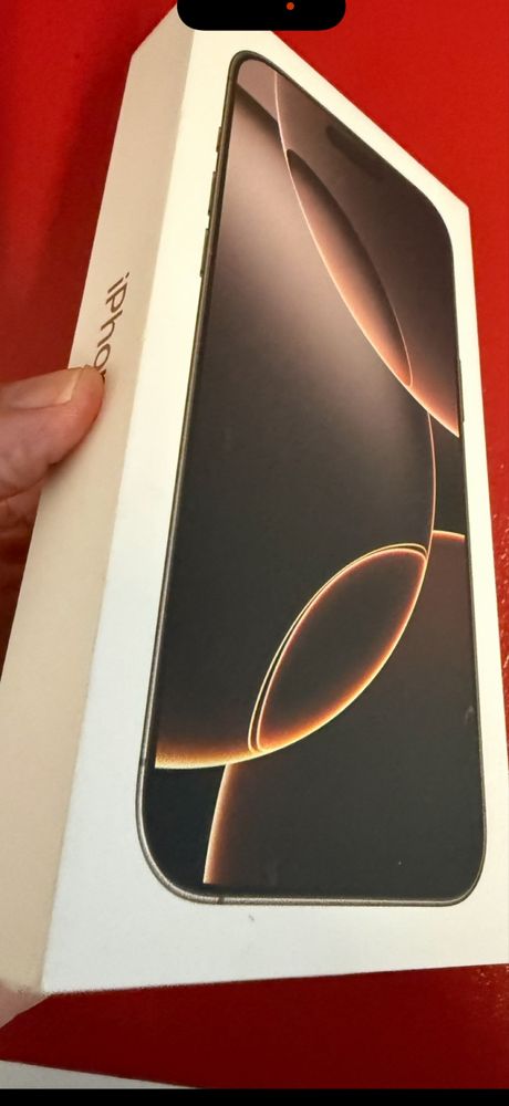 iPhone 16 pro Max 256GB Deserto Titanium Selado !