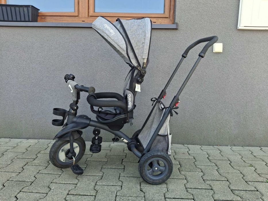 Rowerek Lionelo Trójkołowy Szary