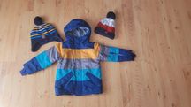 Gruba zimowa kurtka 104 + 2 czapki Cool Club Smyk