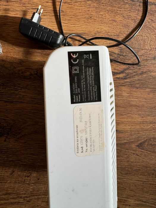 Pochłaniacz pyłu do paznokci, hybrydy, żelu, biały, srebrny