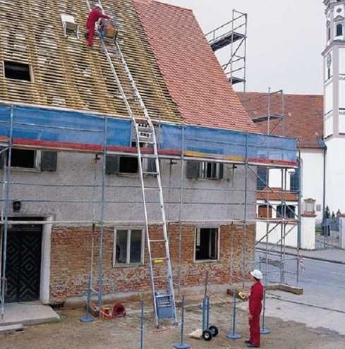 Drabina wciągarka winda dekarska GEDA LIFT 250 kg-wynajem/wypożyczenie