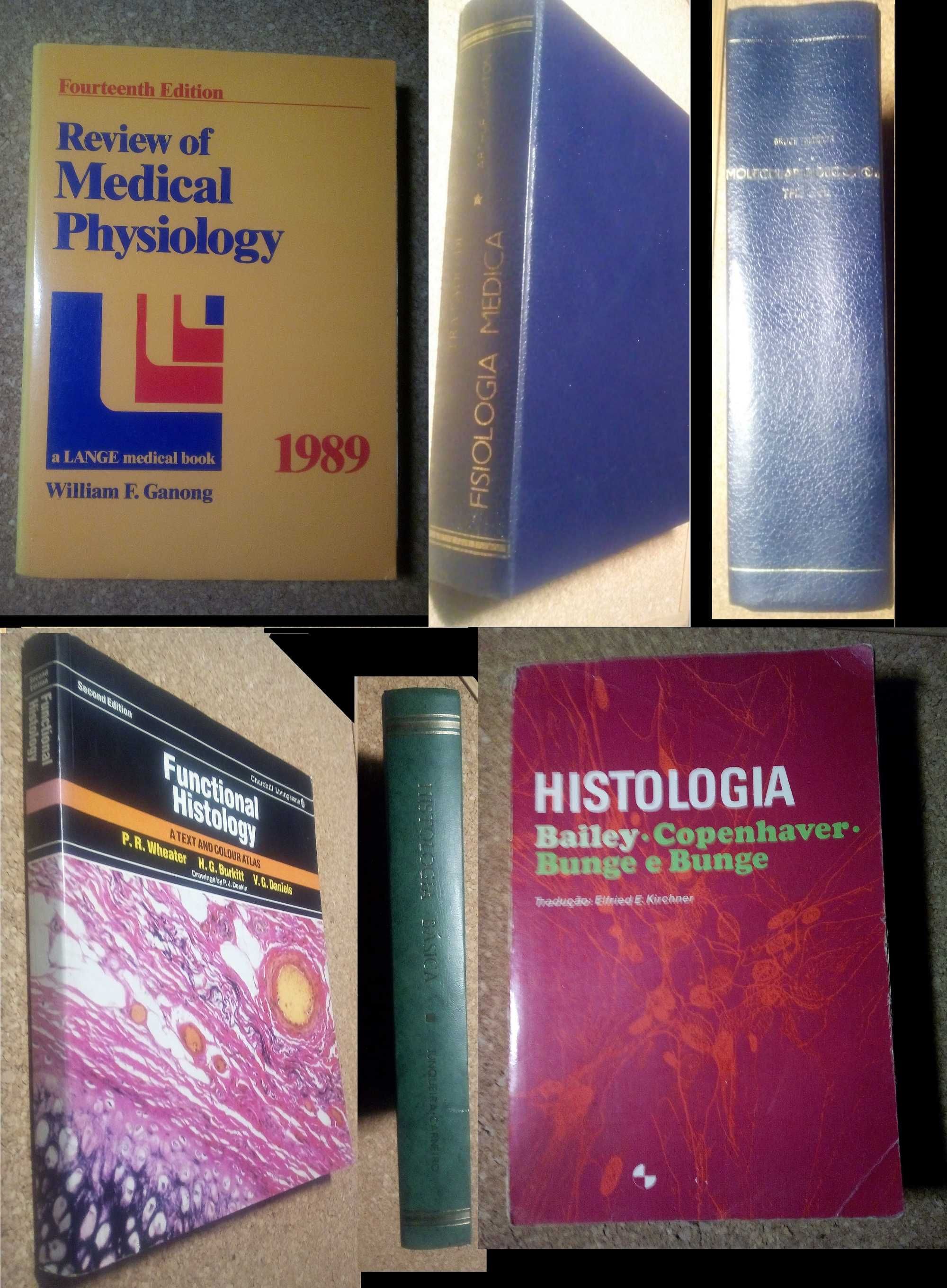 Tratados de Medicina—Fisiologia + Biologia Celular + Histologia—6vols.