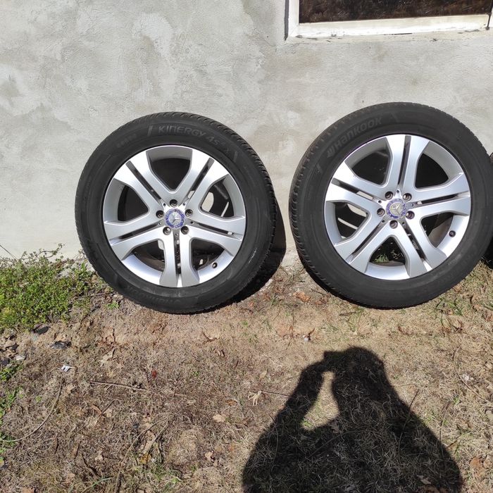 Koła 19" Mercedes ML w164 Opony Hankook  255/55/R19 całoroczne