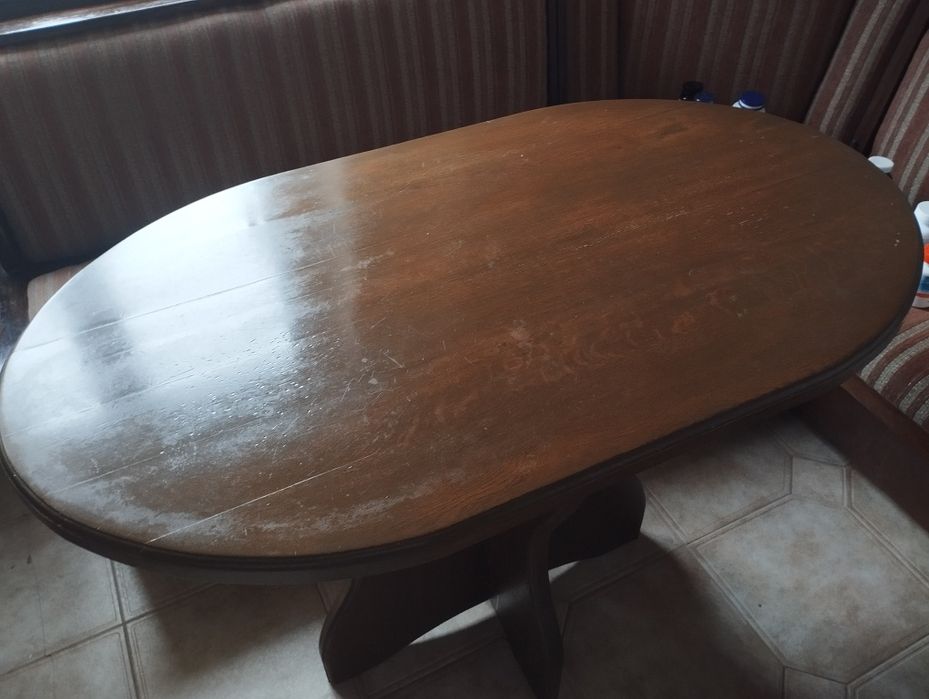 стіл дерев'яний дубовий, не розкладний