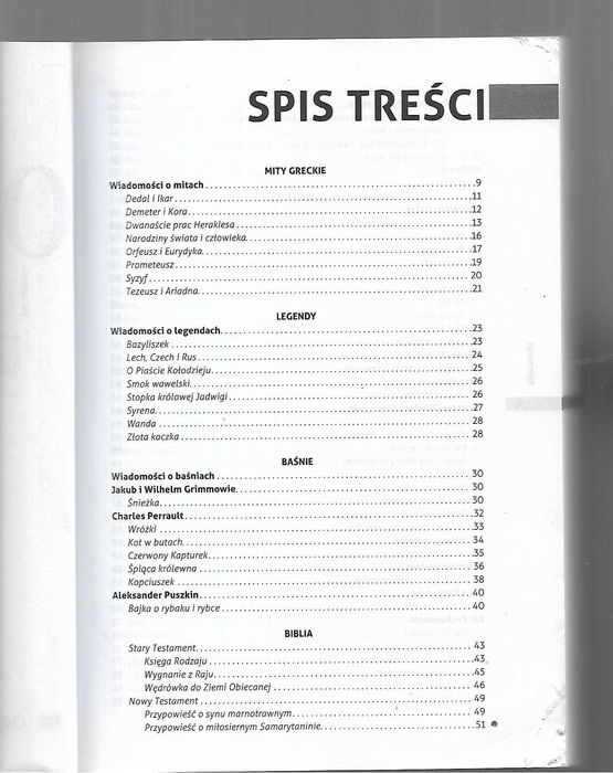Opracowanie lektur i wierszy kl. 4-6  szkoła podstawowa