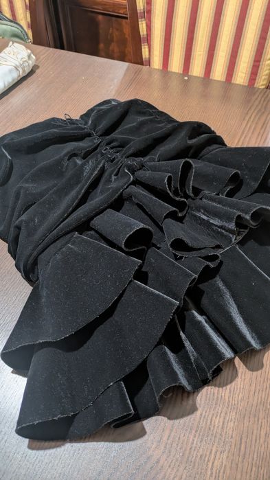 Saia de Veludo - ZARA