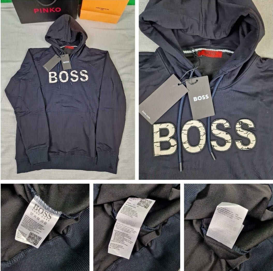bluza meska z kapturem boss armani ea7 kolory